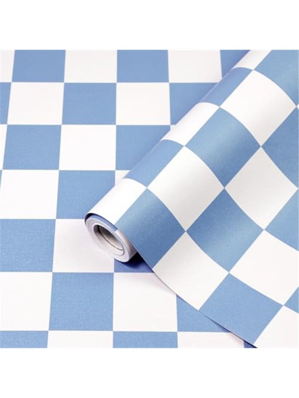 Blue Checkered Peel Stick Wallpaper Checkerboard Contact Paper Removable Vinyl